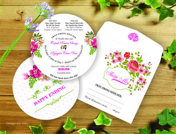 In ấn thiệp cưới tại TP Vinh Nghệ An